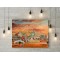 Preston North End FC Deepdale Stadium 'Going to the Match' Wall Art Canvas